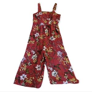 Xhilaration Floral Print Jumpsuit